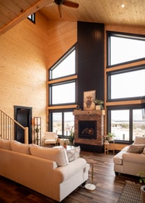 Gull Lake Fireplace